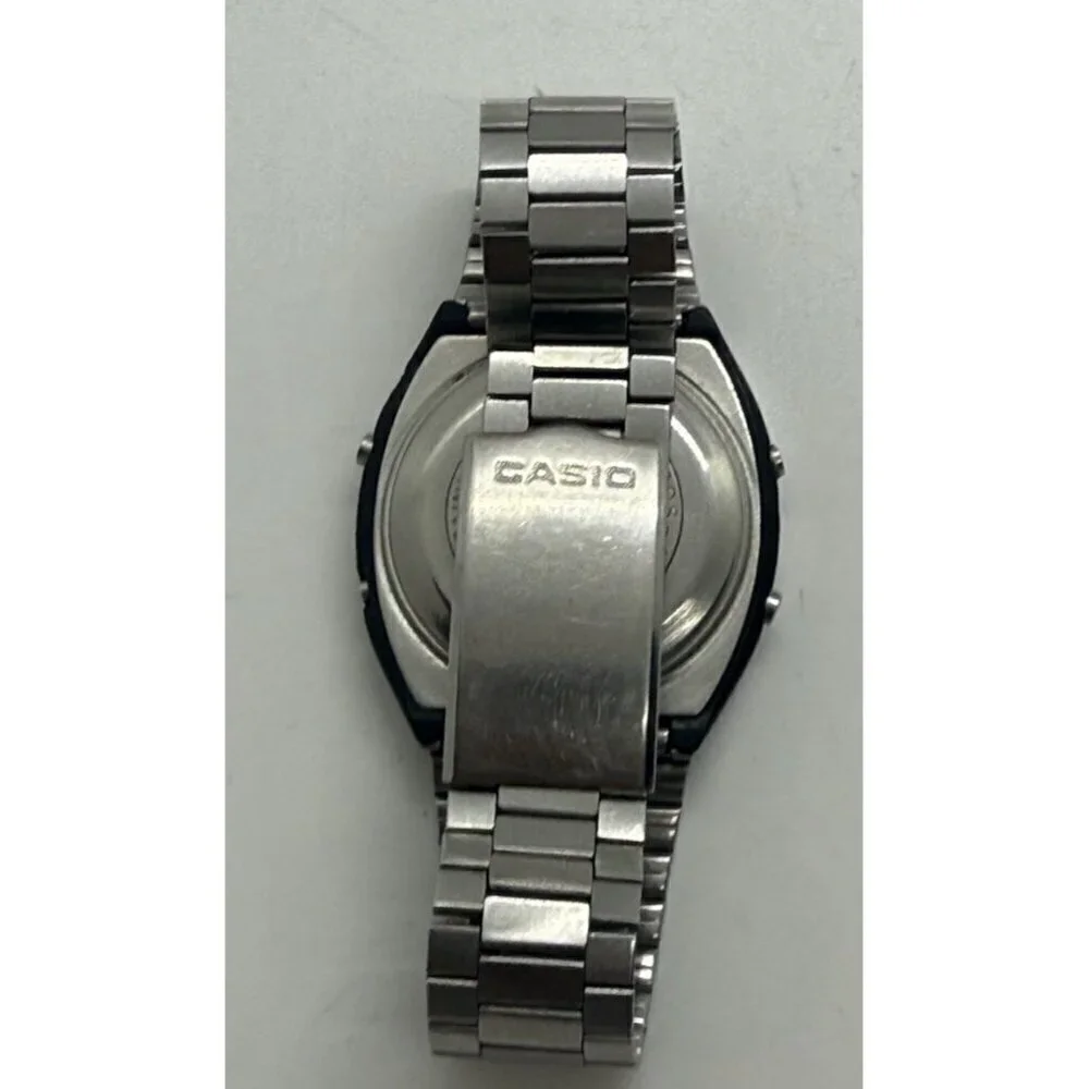 Vtg Casio 83QS-41 Alarm Chronograph Lithium Digital Quartz Men’s Watch Stainless